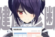 【Vtuber】魂子、健康診断でC判定