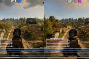 ウィッチャー3のSwitch vs PS4のフレームレート比較が到着。30fpsで安定していることが判明！