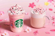 スタバ「さくら ミルクプリン フラペチーノ」「さくら ミルク ラテ」登場、もっちりミルクプリンをフラペにIN