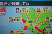 【悲報】首都東京、包囲される（画像あり）