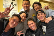 中田翔｢サプライズで勇人さん来た！ﾊﾟｼｬｯ｣坂本勇人｢翔の送別会！ﾊﾟｼｬｯ｣｢ありがとうケーキ！ﾊﾟｼｬｯ｣