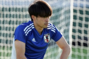 【日本代表】「体デカくなった？」 三笘「いやユニフォームが小さい」