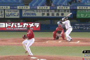【ヤクルト対広島2回戦】ヤクルト・西浦、今日二本目となる第4号同点ソロホームラン！！！！！！！！！