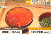 イクラ丼専門店「サケが歴史的不漁なので価格を3倍にした。それでも利益が出ない」
