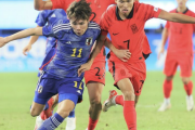サッカー男子U-22日本代表、韓国に逆転負けで銀メダル...内野先制弾も1－2で13年ぶり金届かず、韓国は3連覇【アジア大会】