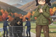 【🐻】山形で放獣のクマ、秋田で捕獲　再び人里に、関係者「残念だ」