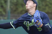 ヤクルト・青柳晃洋、2回を投げて被安打3与四死球4で終わる