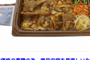 【悲報】セブンイレブンのカルビ弁当さん、遂に諦める