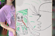 【乃木坂46】阪口珠美が描いたてれぱんの似顔絵ｗｗｗ