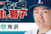 西武「駅の推し獅子」プロジェクト2024シーズンも実施