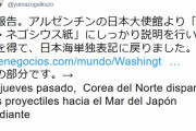 速報★韓国人大歓喜「アルゼンチンで日本海表記が次々東海に！」→あっさり日本海に戻るｗｗｗｗｗｗｗｗ