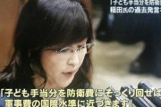 【画像】稲田朋美「子供手当を防衛費に回せば軍事費の国際水準に追いつきます」