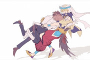 【FGO】賢王に抱き着くぐだ男＆ぐだ子！！　「雑種ゥーーーッ！！！↑↑」