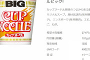 【絶望】カップヌードルBIGさん価格が約300円ｗｗｗｗｗｗｗｗｗ