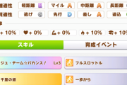 【ウマ娘】水着ヴィブロスの性能を見た皆さんの反応はちょっと微妙？「流石に駆け降り金はなかったか。」