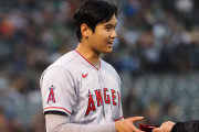 大谷翔平が復活のマルチ二塁打！同僚があと2人でノーヒッターを逃す！（海外の反応）