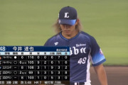 西武今井 7回2失点の力投で4勝目「古賀に助けられました」