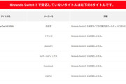 【悲報】Switch2は、Switch用「ニコニコ」「Abema」など非対応　任天堂、互換性情報を更新