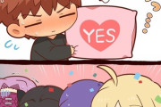 【Fate/SN】YES枕を掲げる士郎イラスト！！　SNヒロインず歓喜！！