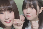 井上先生による自撮りのお手本も！欅坂46井上梨名×武元唯衣出演「ゆうがたパラダイス」オフショット公開中