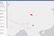 中国で「M7.4」の地震が発生…ここ数日、中国では大きい規模の地震が相次いでいる模様
