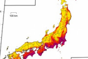 あなたの場所が30年以内に震度6弱以上に襲われる確率は！？　→　政府が『予測地図』公表ｷﾀ━━━━(ﾟ∀ﾟ)━━━━!!
