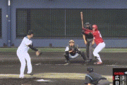 【日本ハム対広島練習試合】広島・正隨、日本ハム・村田から２ランホームラン！リードを4点に広げる！！！！
