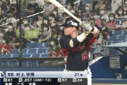 村上宗隆(21).256 24本 57打点 OPS.942
