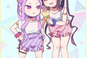 【FGO】双子コーデなふーやちゃん＆楊貴妃ちゃん！！　どっちも可愛いです！