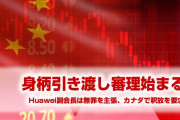 カナダで中国ファーウェイの副会長の身柄引き渡し審理始まる　　中国は釈放を要求