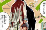 【ワンピース】黒足のサンジさん、料理に虫が入っている事を指摘した客をボコボコにしてしまう