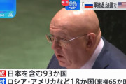 ロシア軍撤退求める国連決議、日本を含む93カ国の賛成多数で採択…米ロなど18カ国反対！