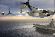 米海軍、戦闘機｢F-35C｣運用に欠かせない艦上輸送機｢CMV-22B｣の問題