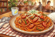 ナポリタンをおかずに白飯食べられる？