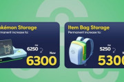 【ポケモンGO】このタイミングでボックスとバッグ拡張！それぞれ最大6300/5300枠に！