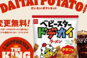 バーガーキング、じゃがいも不足の対策にベビースターを採用