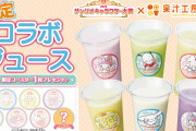 「サンリオキャラクター大賞×果汁工房果琳」4月11日より6キャラのコラボジュースが発売！