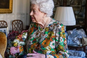 【画像】エリザベス女王さん、両手が紫色に変色してしまう・・・