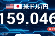 1ドル159円突破