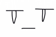 T_T←これジト目だと思ってたけど泣いてるのか