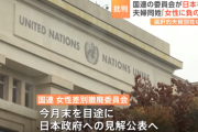 【国際】国連の委員会で選択的夫婦別姓を議論　日本政府は「国民の理解必要」と従来回答繰り返す