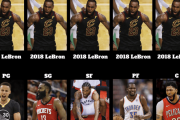 【NBA】「2018年版レブロン5人」 vs 「2010年代選抜」どっちが勝つ？
