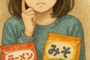 漫画とかでも貧乏だと袋麺ってあるけど、実際は割高だよね