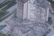 【米国】フロリダの高層建物の一部が崩れる…少なくとも1人死亡