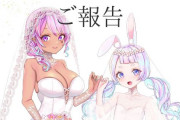 2人組の女性VTuberが『百合結婚』をTwitterで報告！→地獄のようなコメントが多数寄せられてしまう・・・