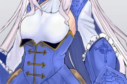 【FGO】ひのまるさんの第二再臨衣装のラン子イラスト！！　お嬢様服好きすぎる////////