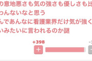 看護師は性格キツイ！！←これ偏見だよな