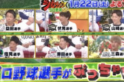 【朗報】来週のジョブチューン、プロ野球特集！