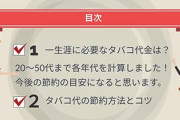 タバコ辞めたら1年間で41万貯まる←凄くない？