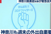 【悲報】神奈川県知事、スベる 『医療従事者は「コロナファイターズ」 頑張れコロナファイターズとSNSで拡散をお願いしたい』